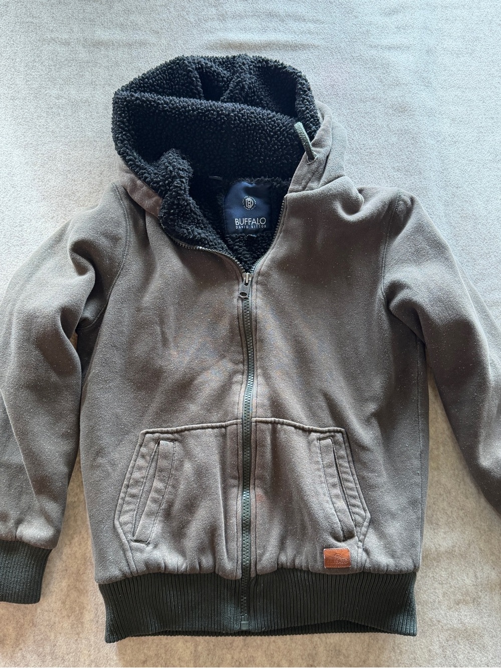 Buffalo David Bitton Men’s Sherpa Hoodie